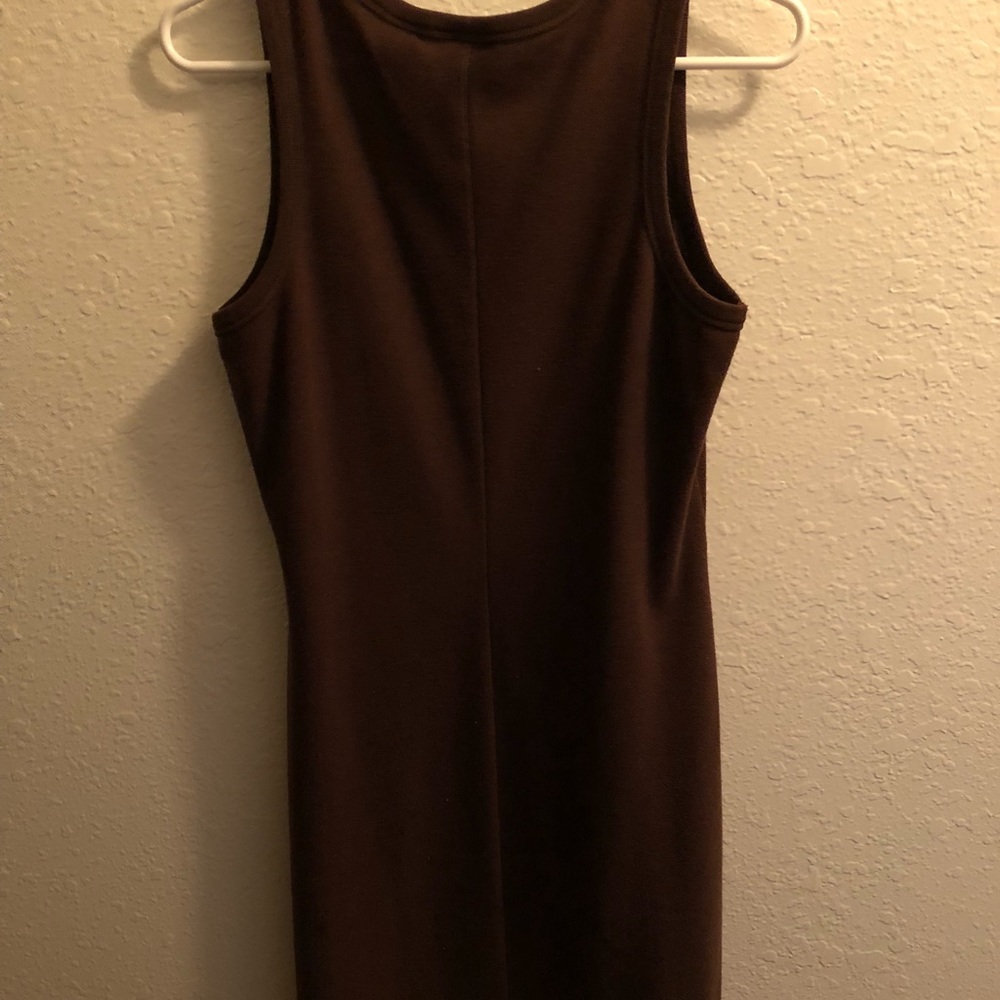 NY&Co brown sleeveless dress - Picture 3 of 3